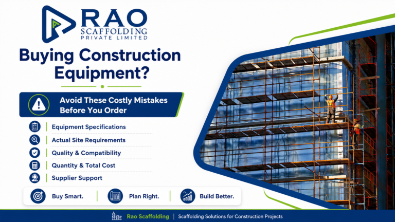 Buying Construction Equipment in India? Check These First