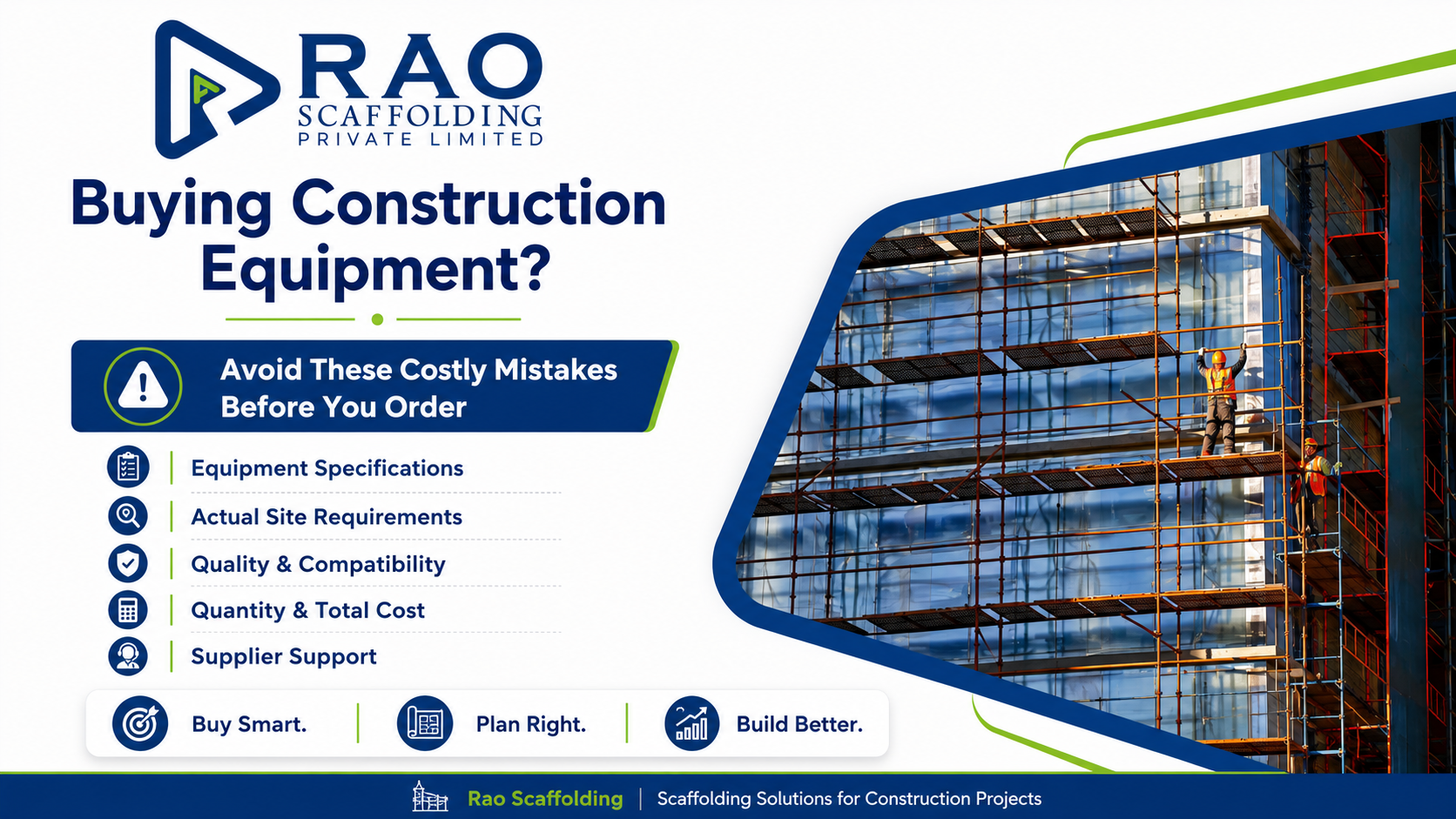 Buying Construction Equipment in India? Check These First