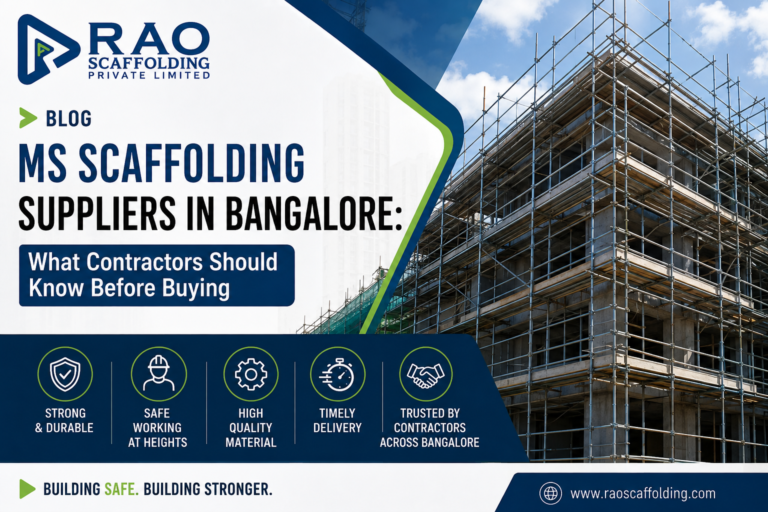 Best MS Scaffolding Suppliers in Bangalore | Rao Scaffolding